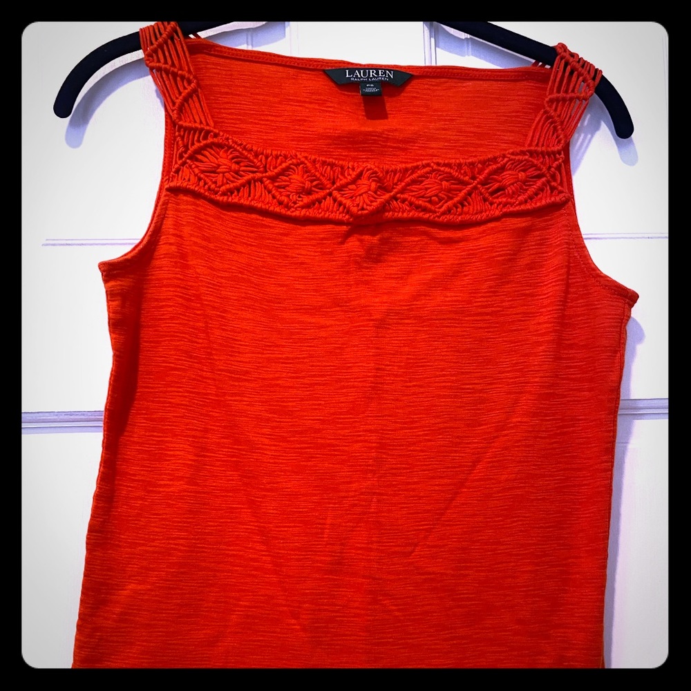 Ralph Lauren Boat neck - sleeveless top